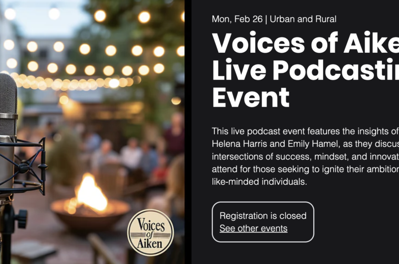 Voices of Aiken Banner Grahpic